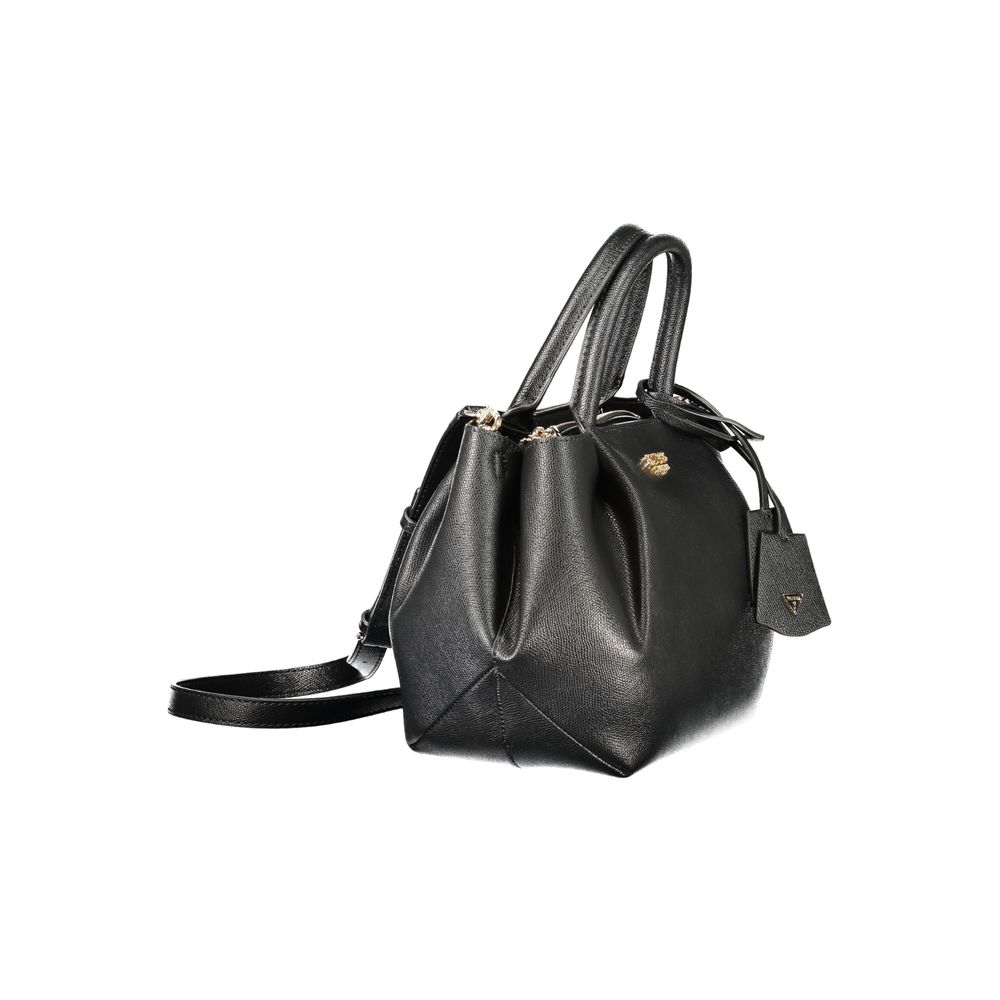 Guess Jeans Nero Poliuretano Women Handbag - Luxe Nova