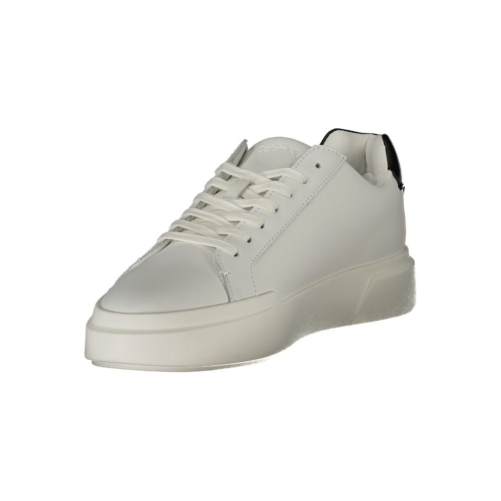 Calvin Klein Bianco Leather Men Sneaker - Luxe Nova