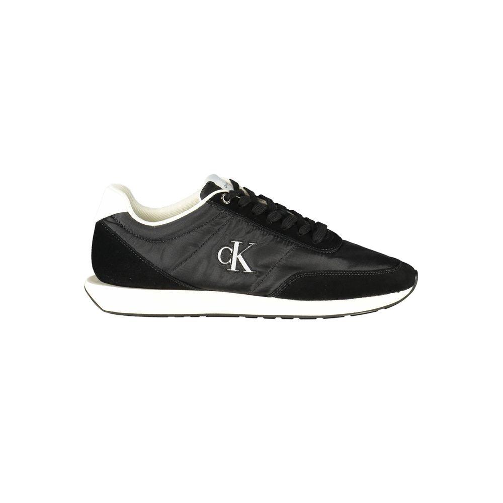 Calvin Klein Black Polyester Men Sneaker - Luxe Nova