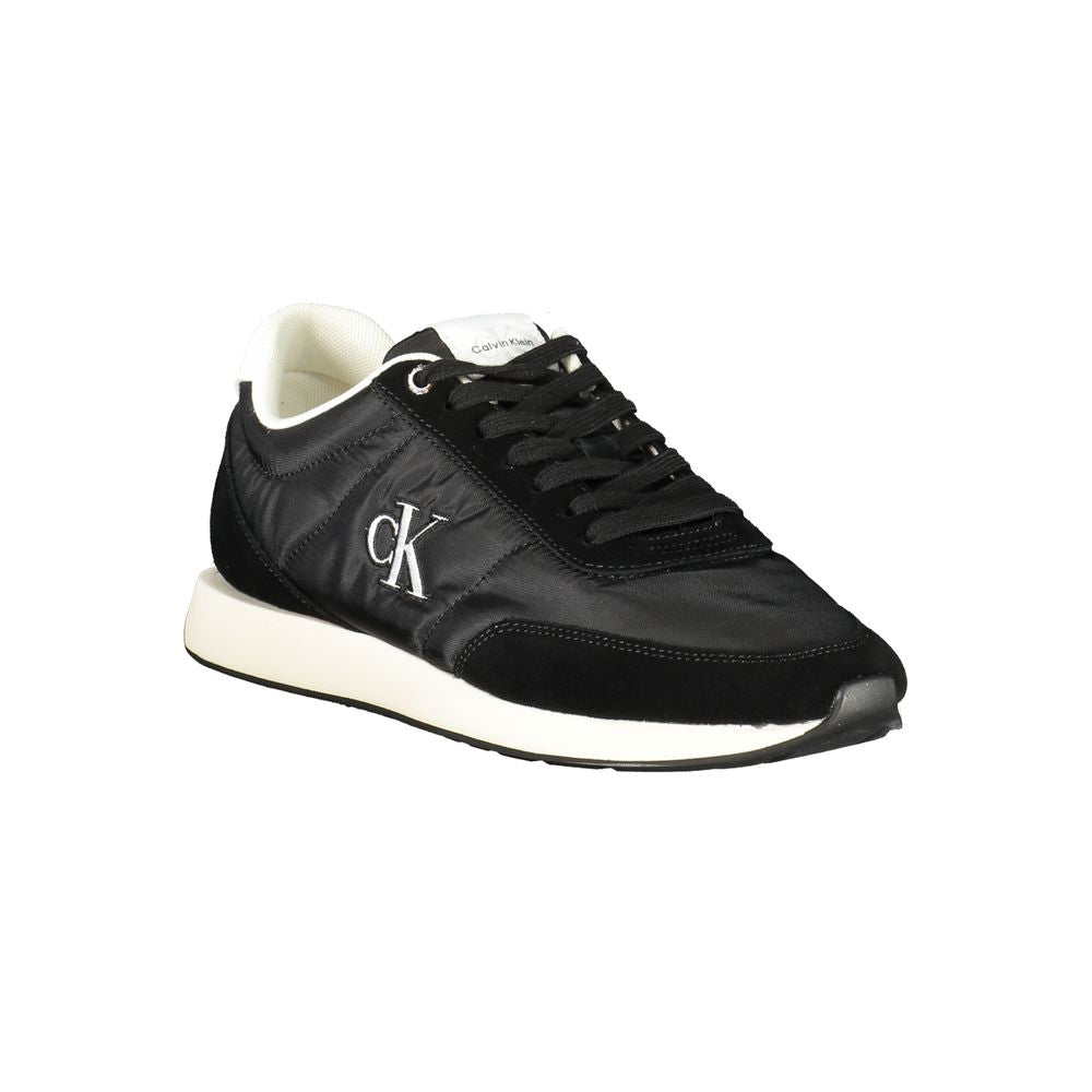 Calvin Klein Black Polyester Men Sneaker - Luxe Nova
