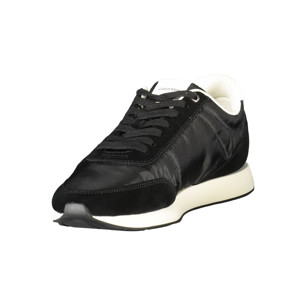 Calvin Klein Black Polyester Men Sneaker - Luxe Nova