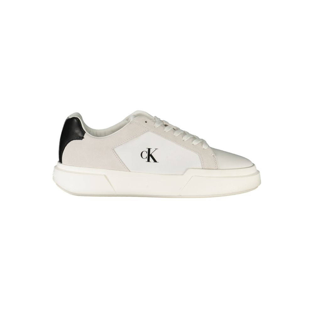 Calvin Klein Bianco Leather Men Sneaker - Luxe Nova