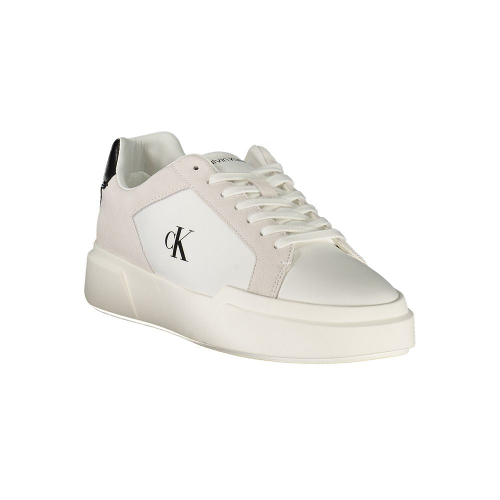 Calvin Klein Bianco Leather Men Sneaker - Luxe Nova