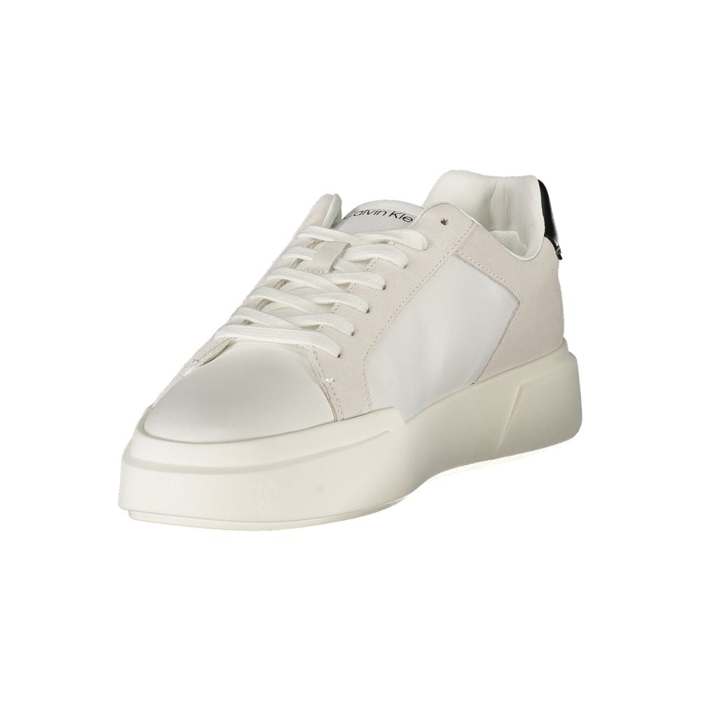 Calvin Klein Bianco Leather Men Sneaker - Luxe Nova