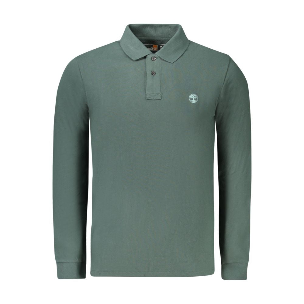 Timberland Verde Cotton Men Polo - Luxe Nova