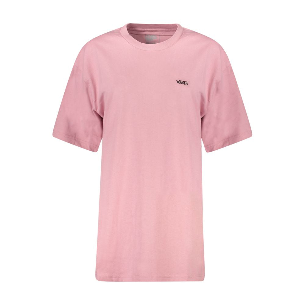 Vans Rosa Cotton Women T-Shirt - Luxe Nova