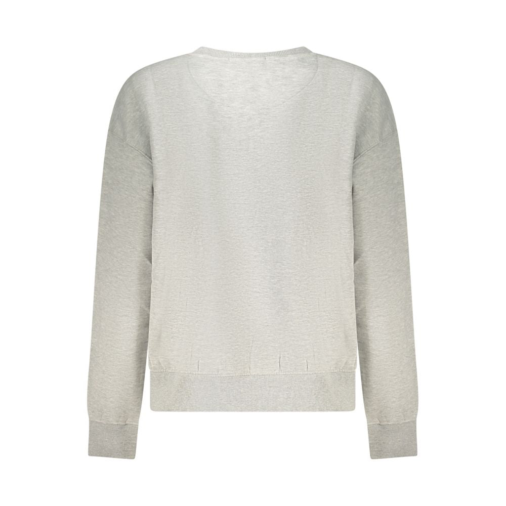 Pepe Jeans Grigio Cotton Women Sweatshirt - Luxe Nova