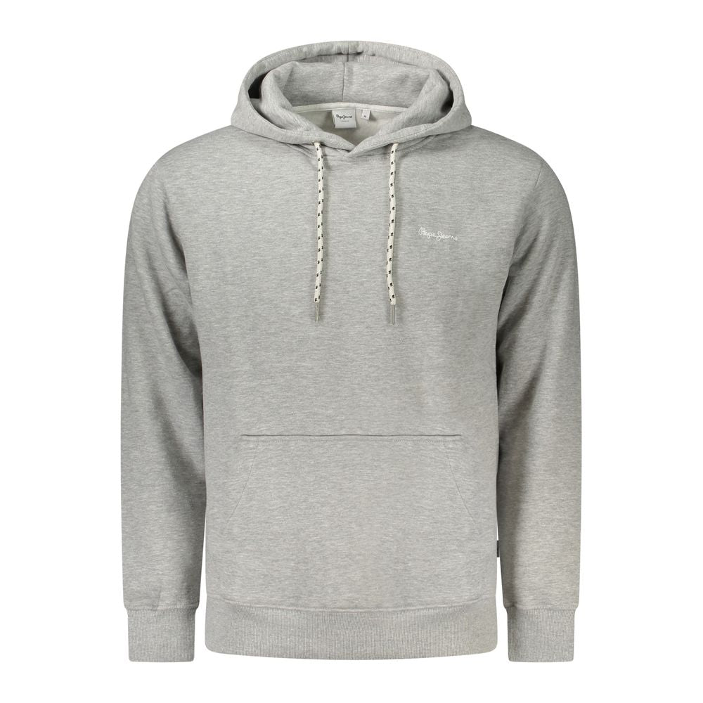 Pepe Jeans Gray Cotton Men's Sweatshirt - Luxe Nova