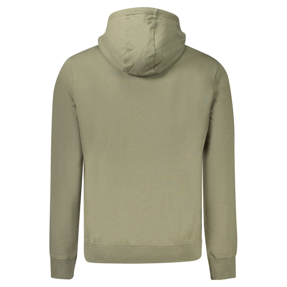 Napapijri Verde Cotton Mens Sweatshirt - Luxe Nova