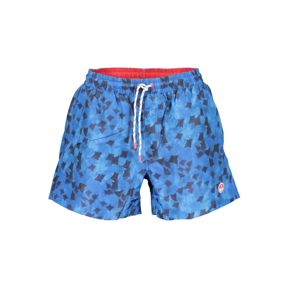 North Sails Blue Polyester Men's Swim Trunk
