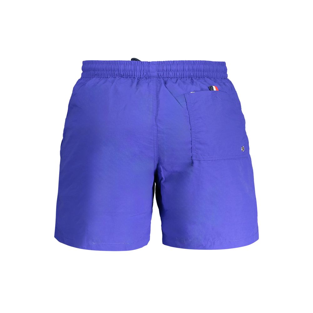 Norway 1963 Blu Poliammide Men's Swim Trunk - Luxe Nova