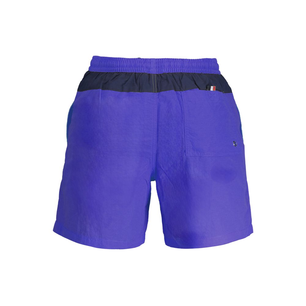 Norway 1963 Blue Polyester Men's Swim Trunk - Luxe Nova