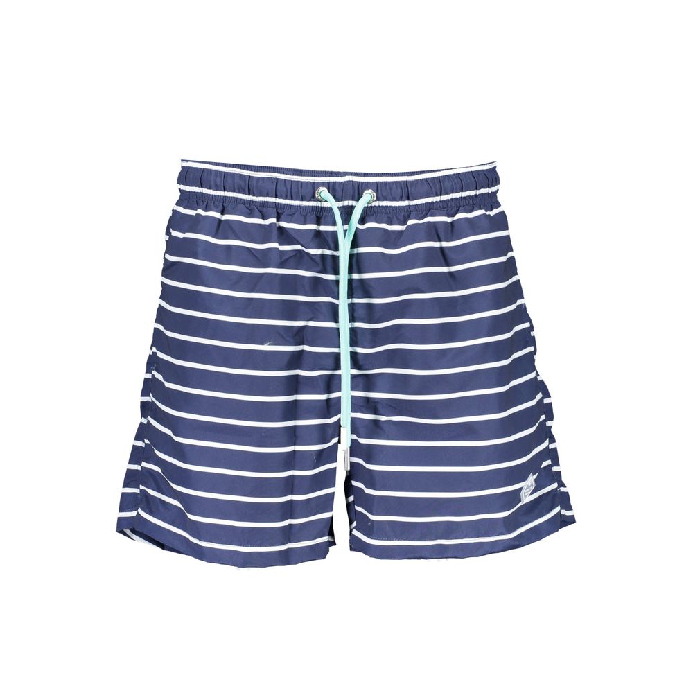 Gant Blu Polyester Mens Swim Boxer