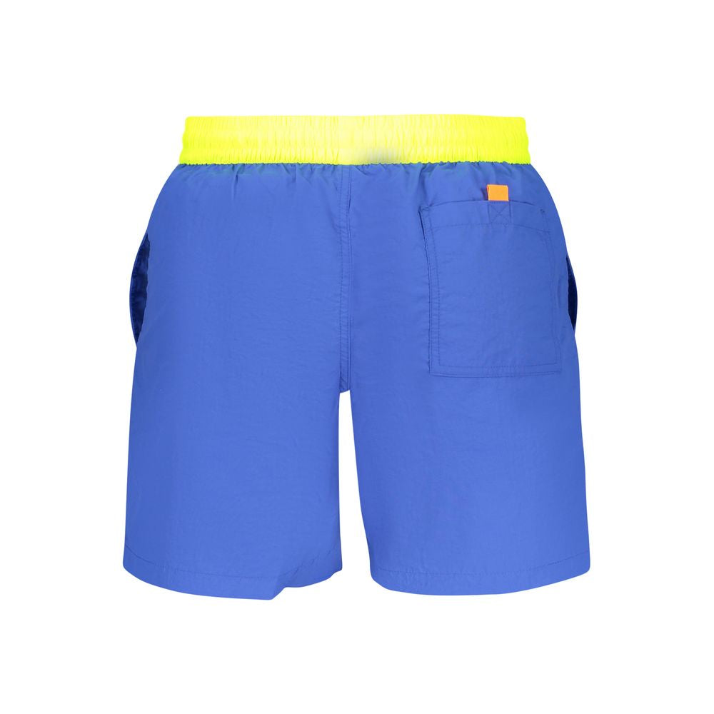 Norway 1963 Blu Poliammide Men Swim Boxer - Luxe Nova