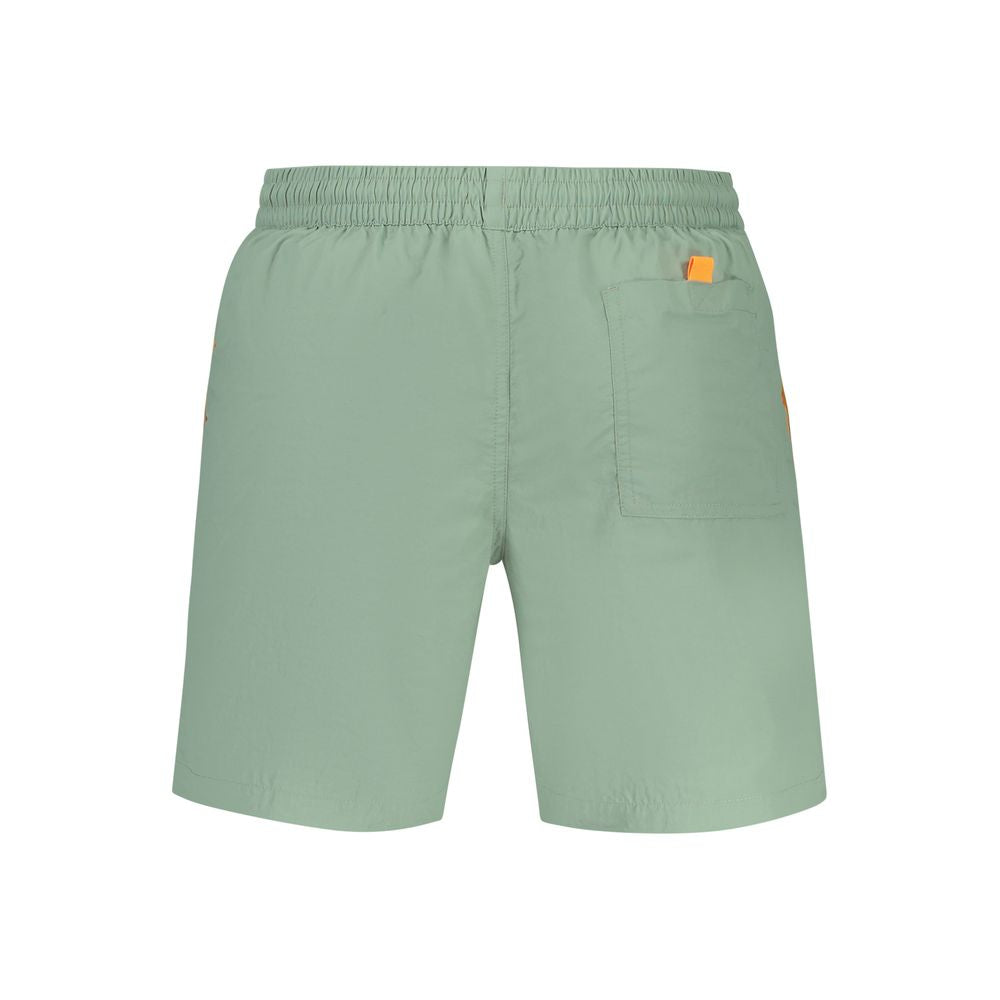 Norway 1963 Verde Poliammide Men's Swim Boxer - Luxe Nova