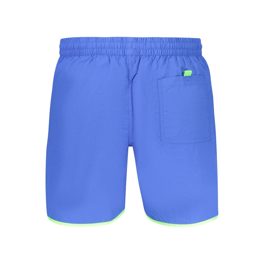 Norway 1963 Blu Poliammide Men's Swim Boxer - Luxe Nova