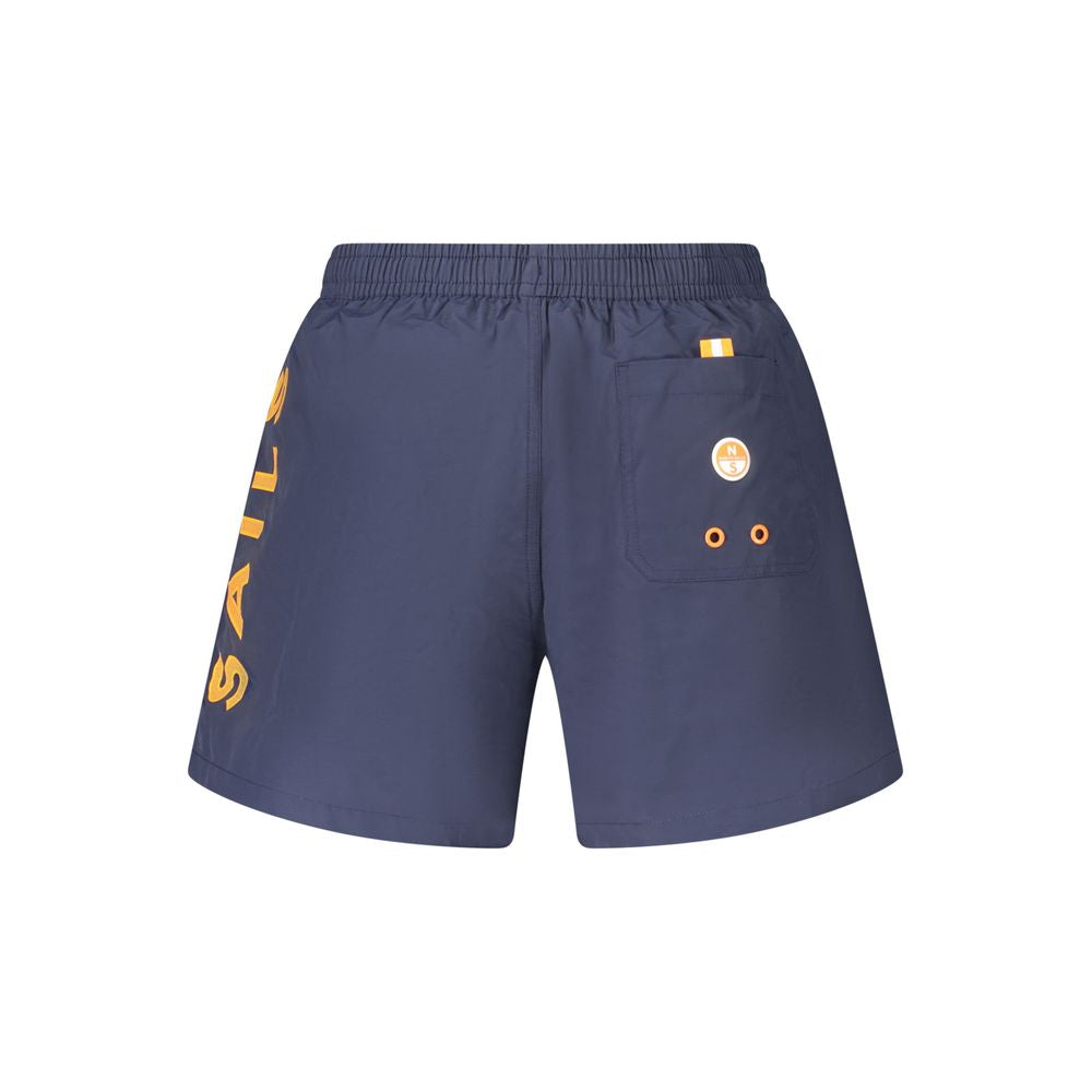 North Sails Blue Nylon Men's Swim Trunk - Luxe Nova