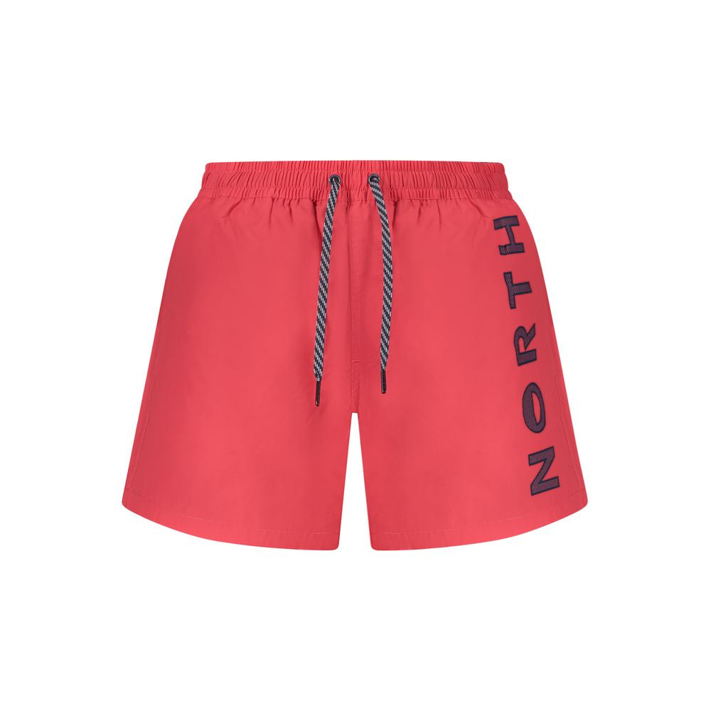 North Sails Red Nylon Men's Swim Trunk - Luxe Nova