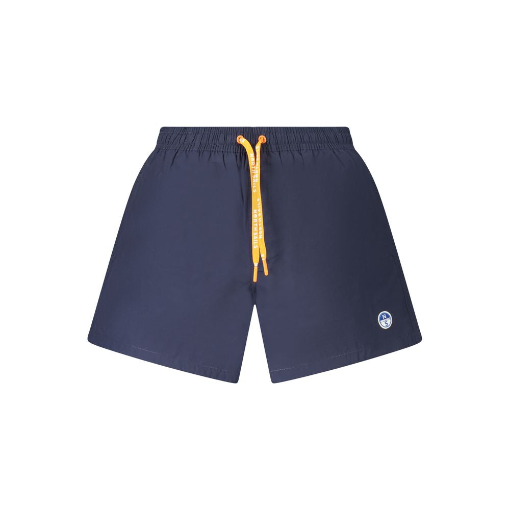 North Sails Blu Nylon Men's Swim Boxer - Luxe Nova