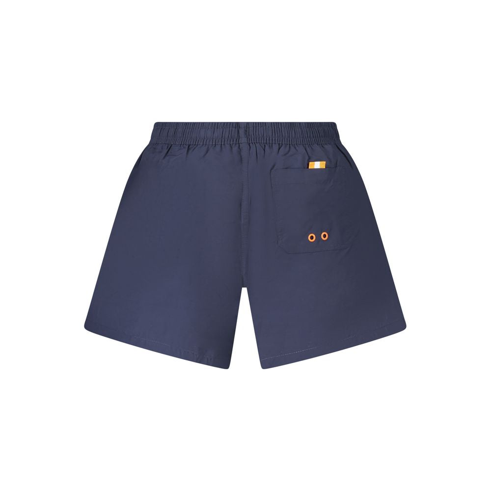 North Sails Blu Nylon Men's Swim Boxer - Luxe Nova