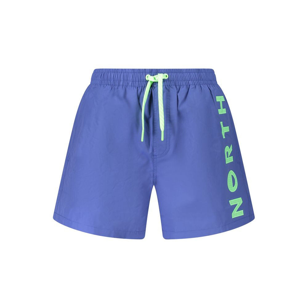 North Sails Blue Nylon Men's Swim Trunk - Luxe Nova