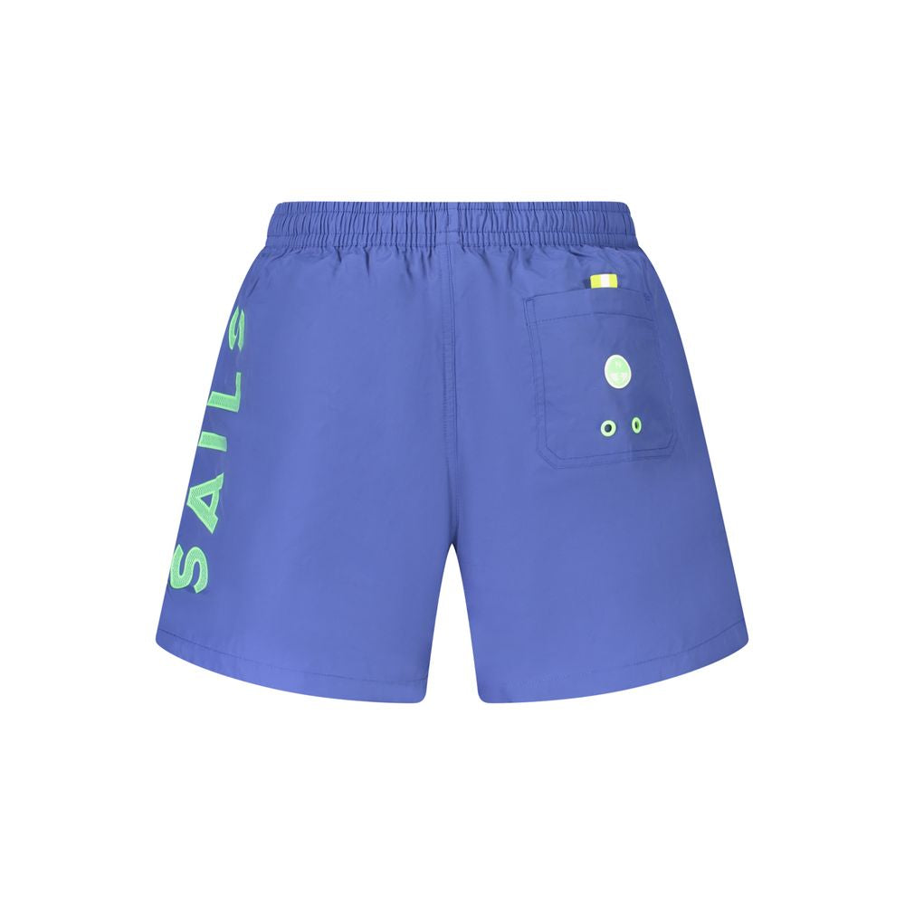 North Sails Blue Nylon Men's Swim Trunk - Luxe Nova