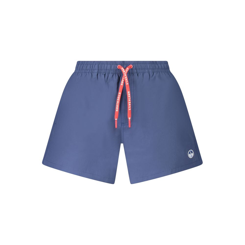 North Sails Blue Nylon Men's Swim Boxer - Luxe Nova