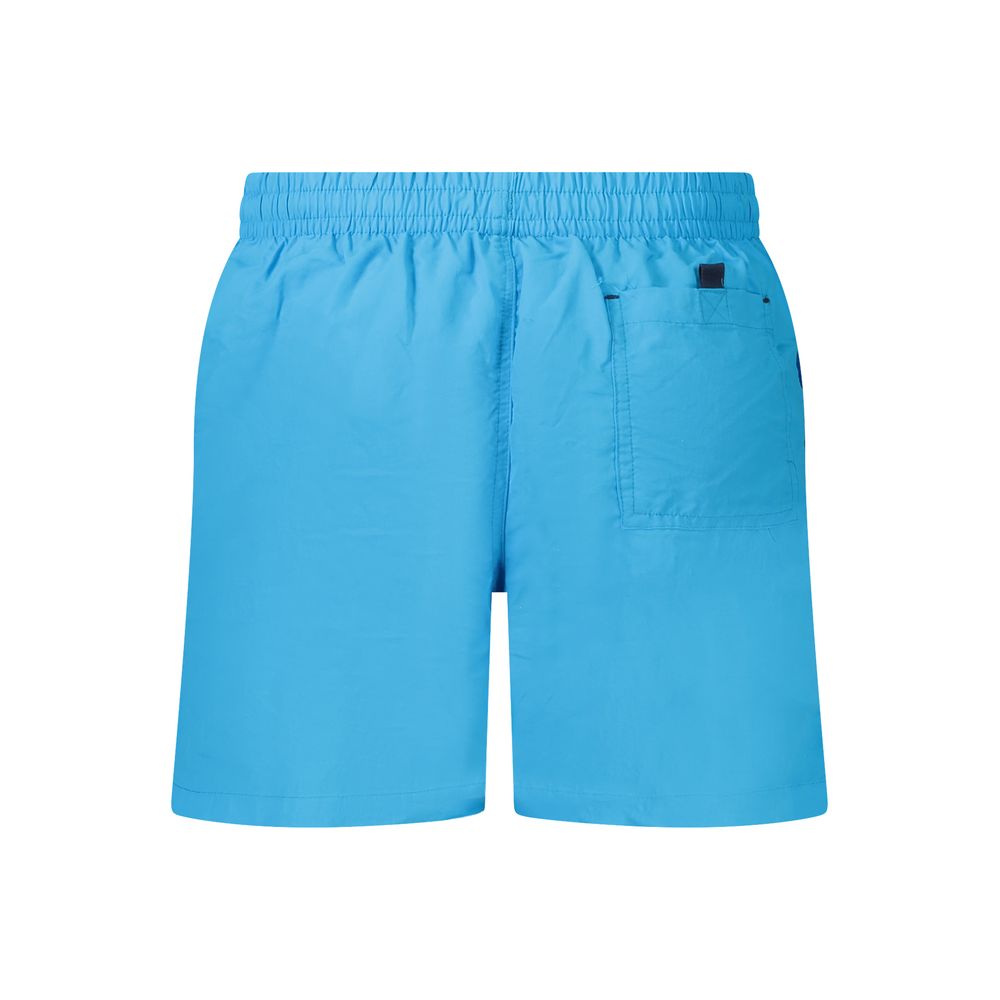 Norway 1963 Azzurro Poliammide Mens Swim Boxer - Luxe Nova