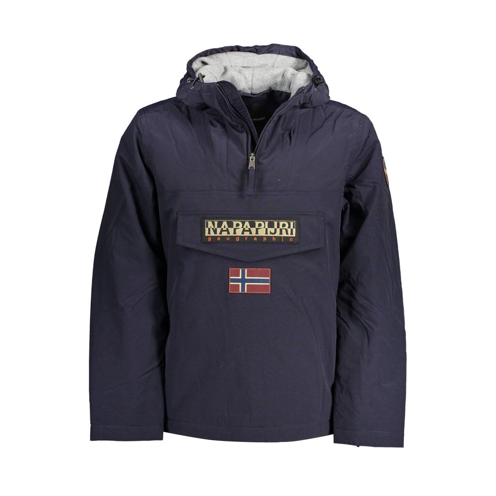 Napapijri Blu Polyamide Men's Jacket - Luxe Nova