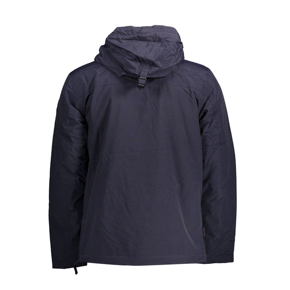 Napapijri Blu Polyamide Men's Jacket - Luxe Nova