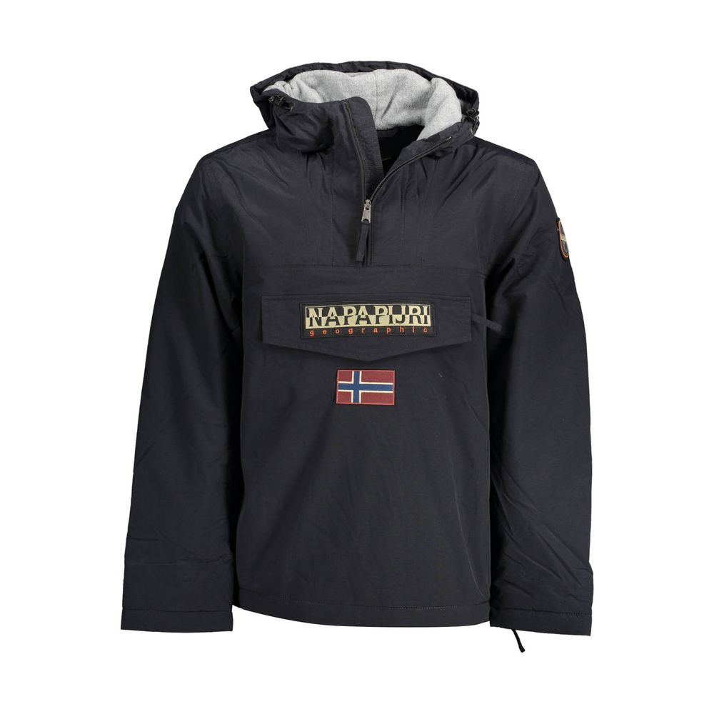 Napapijri Black Polyamide Men's Jacket - Luxe Nova