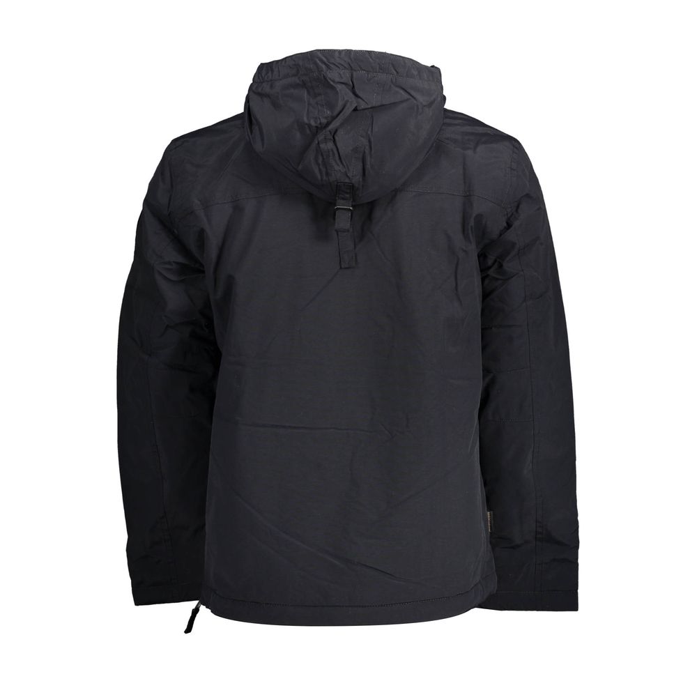 Napapijri Black Polyamide Men's Jacket - Luxe Nova