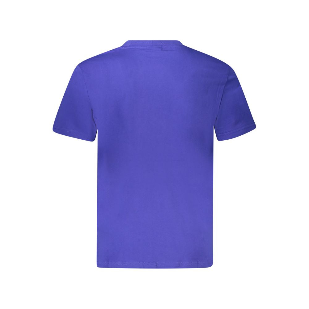 Napapijri Blue Cotton Men's T-Shirt - Luxe Nova