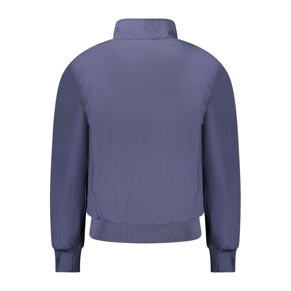 North Sails Blue Polyester Men's Bomber Jacket - Luxe Nova