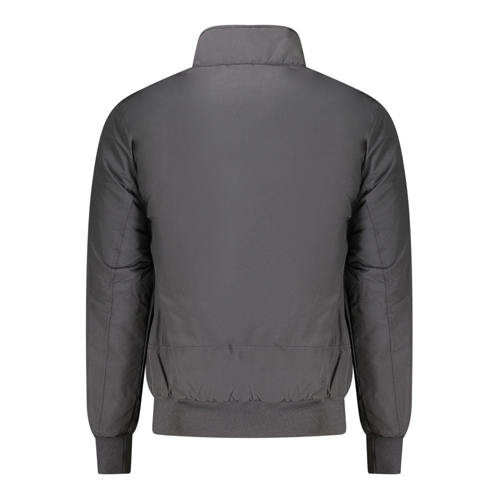 North Sails Black Polyester Men Jacket - Luxe Nova
