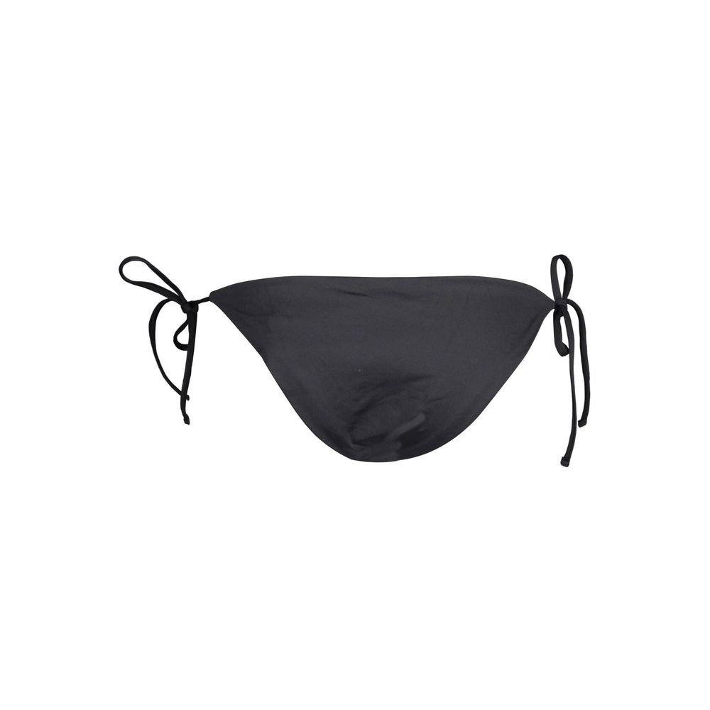 Karl Lagerfeld Black Polyamide Women's Swim Brief - Luxe Nova