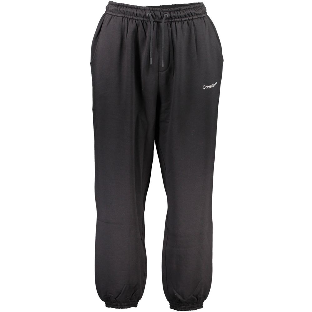 Calvin Klein Black Cotton Men's Sweatpant - Luxe Nova