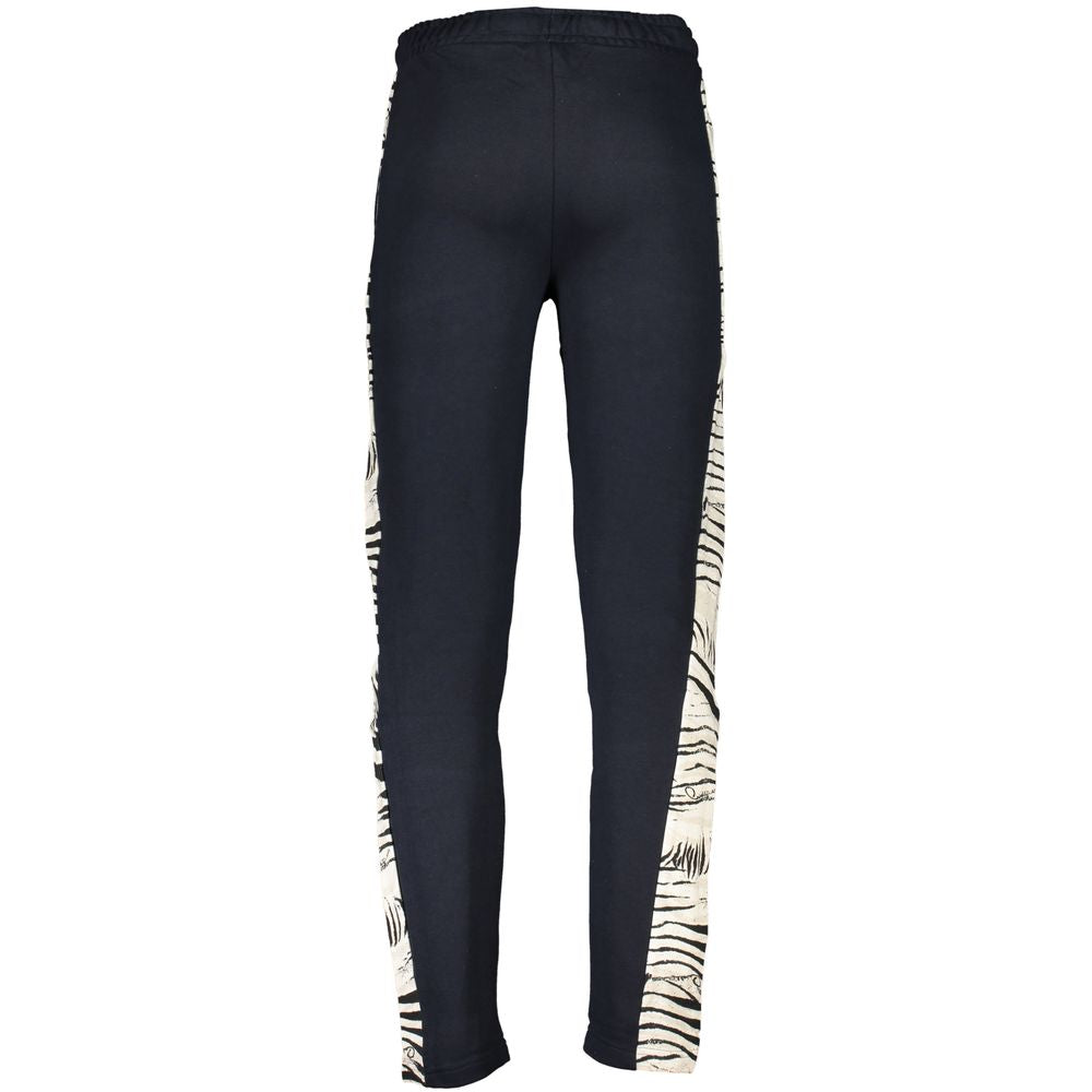 Cavalli Class Blu Cotton Men's Sweatpants - Luxe Nova