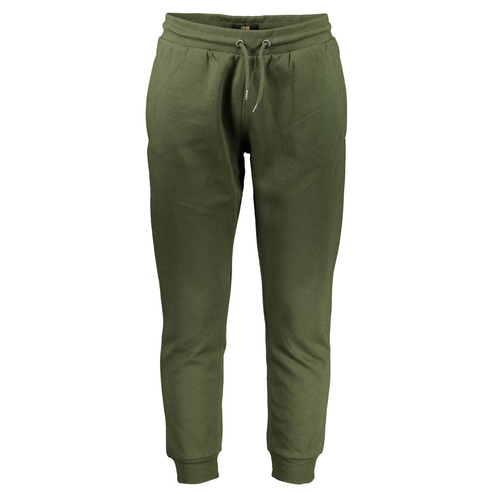 Cavalli Class Verde Polyester Men Sweatpant - Luxe Nova
