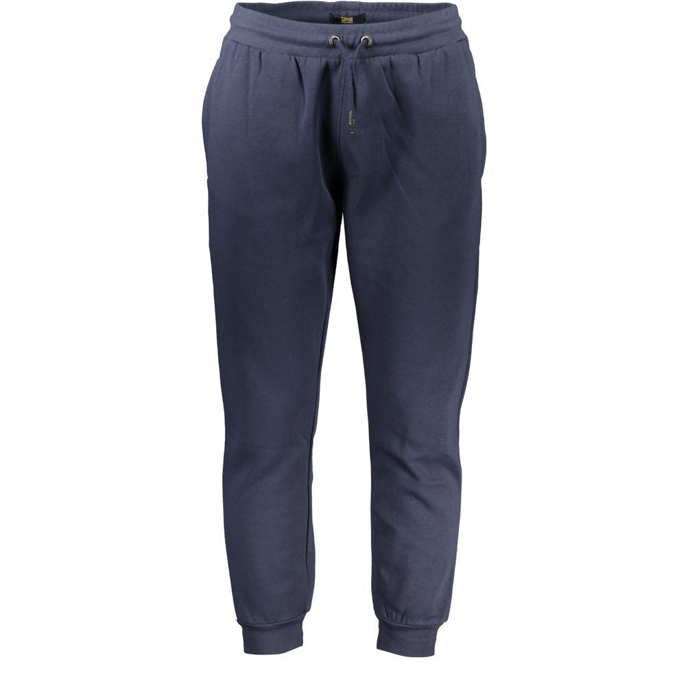Cavalli Class Blu Polyester Men's Track Pant - Luxe Nova