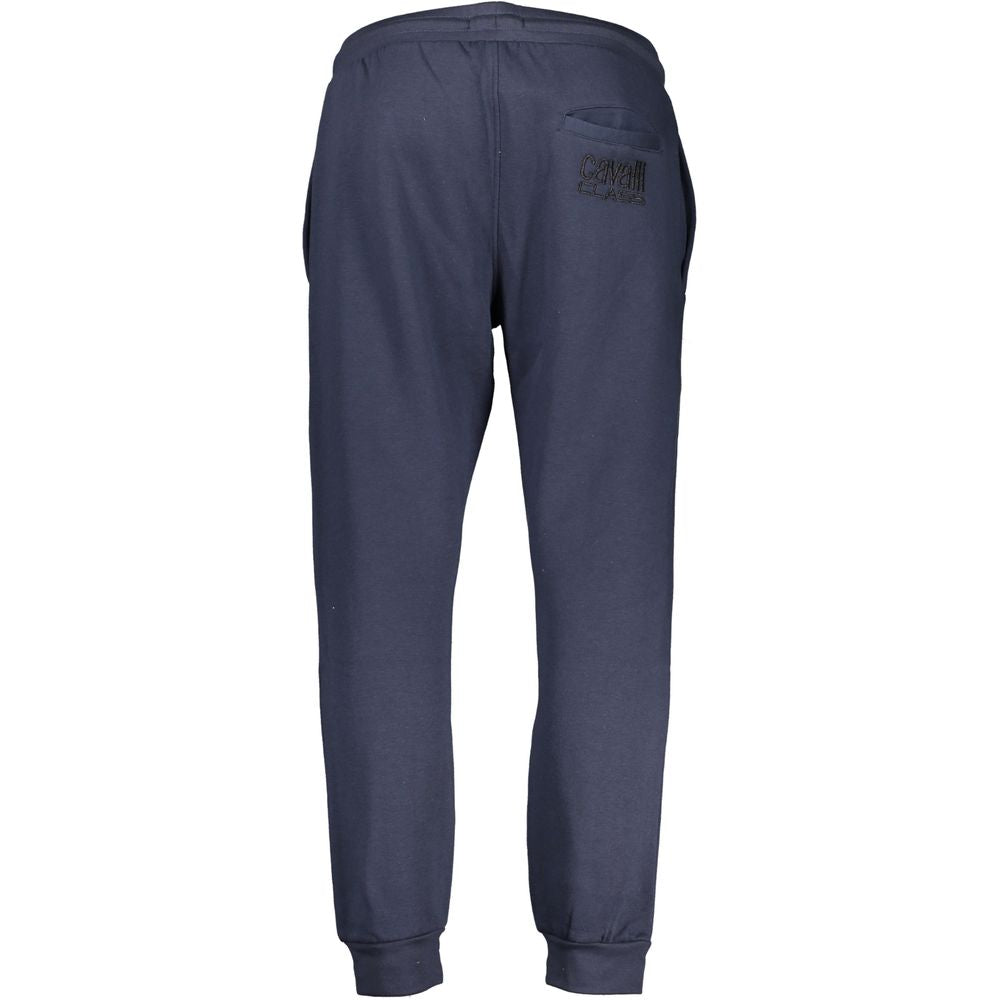 Cavalli Class Blu Polyester Men's Track Pant - Luxe Nova
