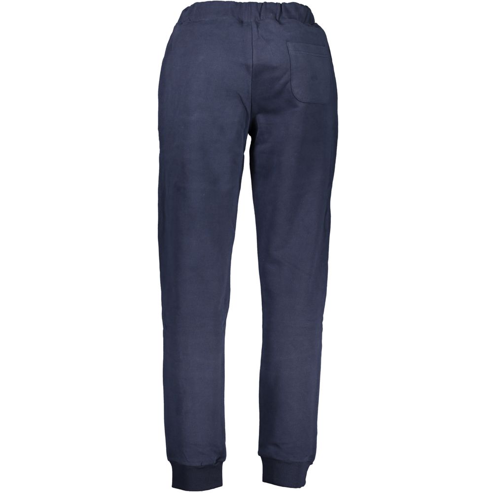 La Martina Blue Cotton Men's Sweatpant - Luxe Nova