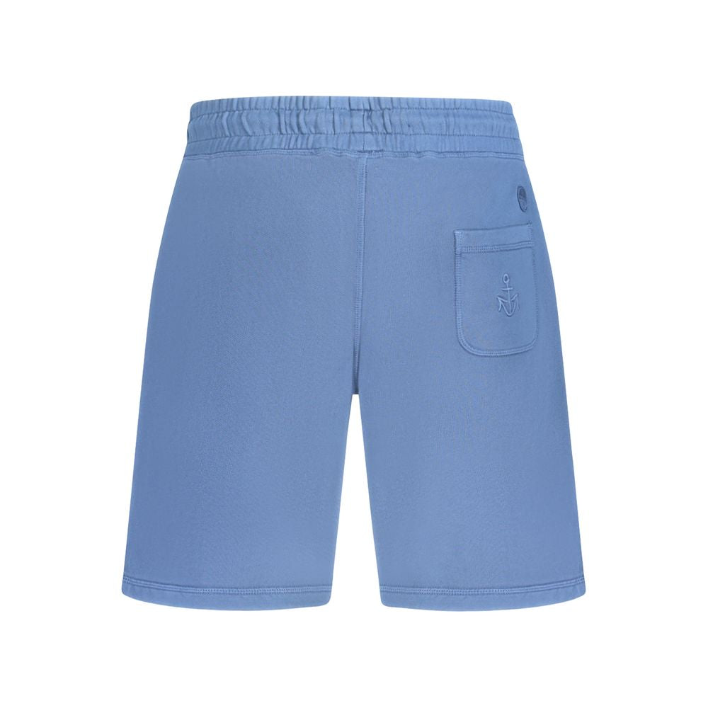 North Sails Blue Cotton Men's Sweatpant - Luxe Nova