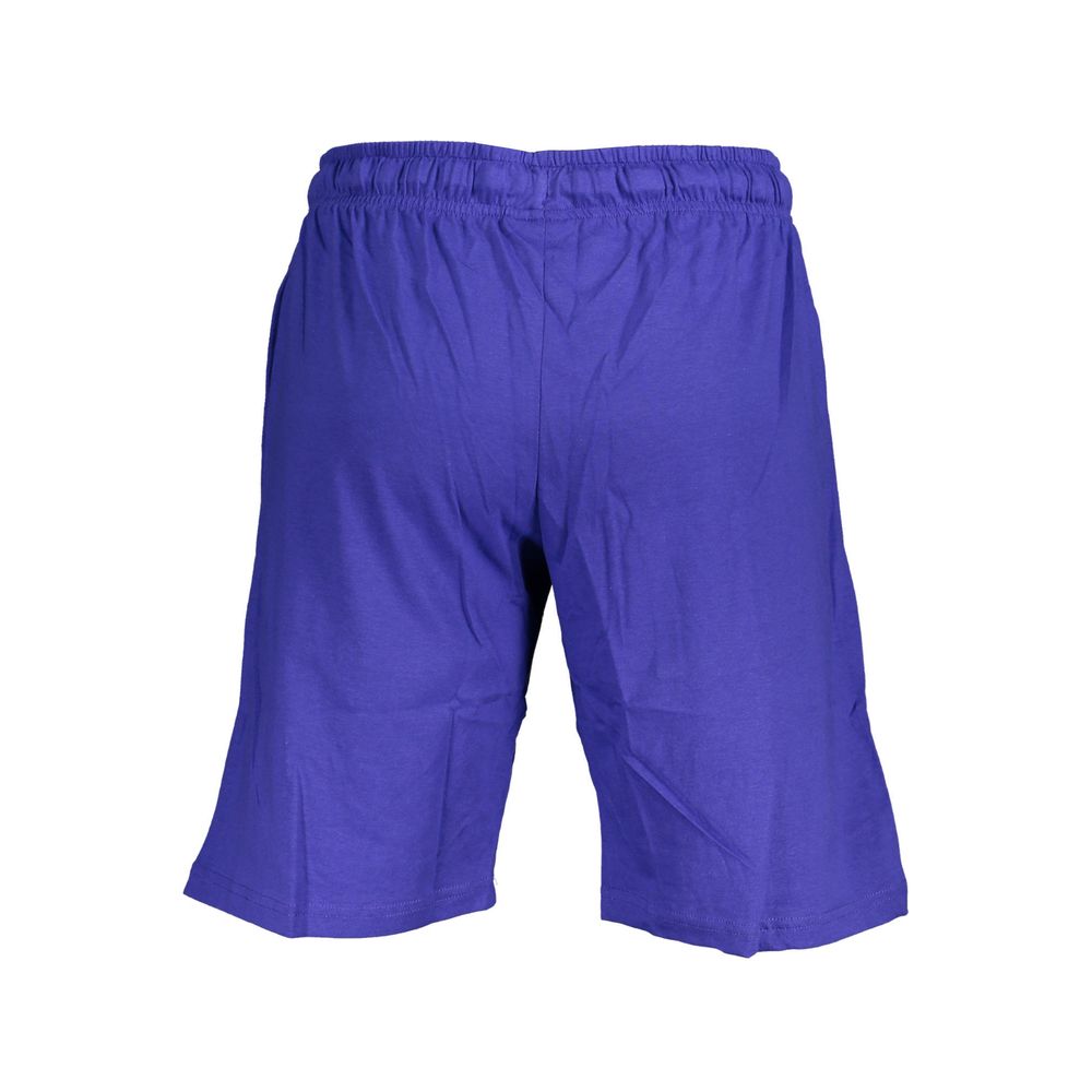 Norway 1963 Blue Cotton Men's Bermuda Shorts - Luxe Nova