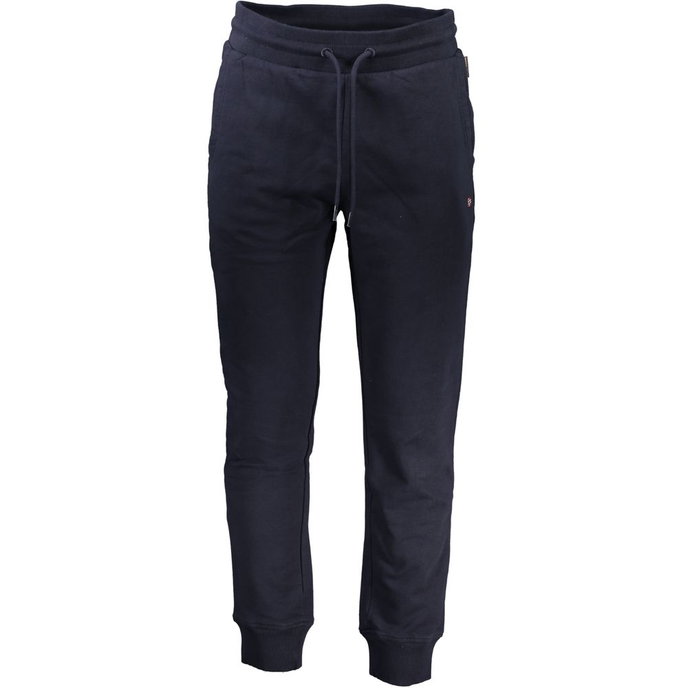 Napapijri Blu Cotton Men's Sweatpants - Luxe Nova