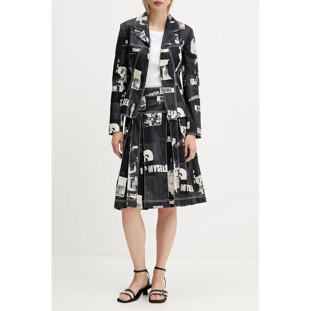 Desigual Black Cotton Women's Skirt