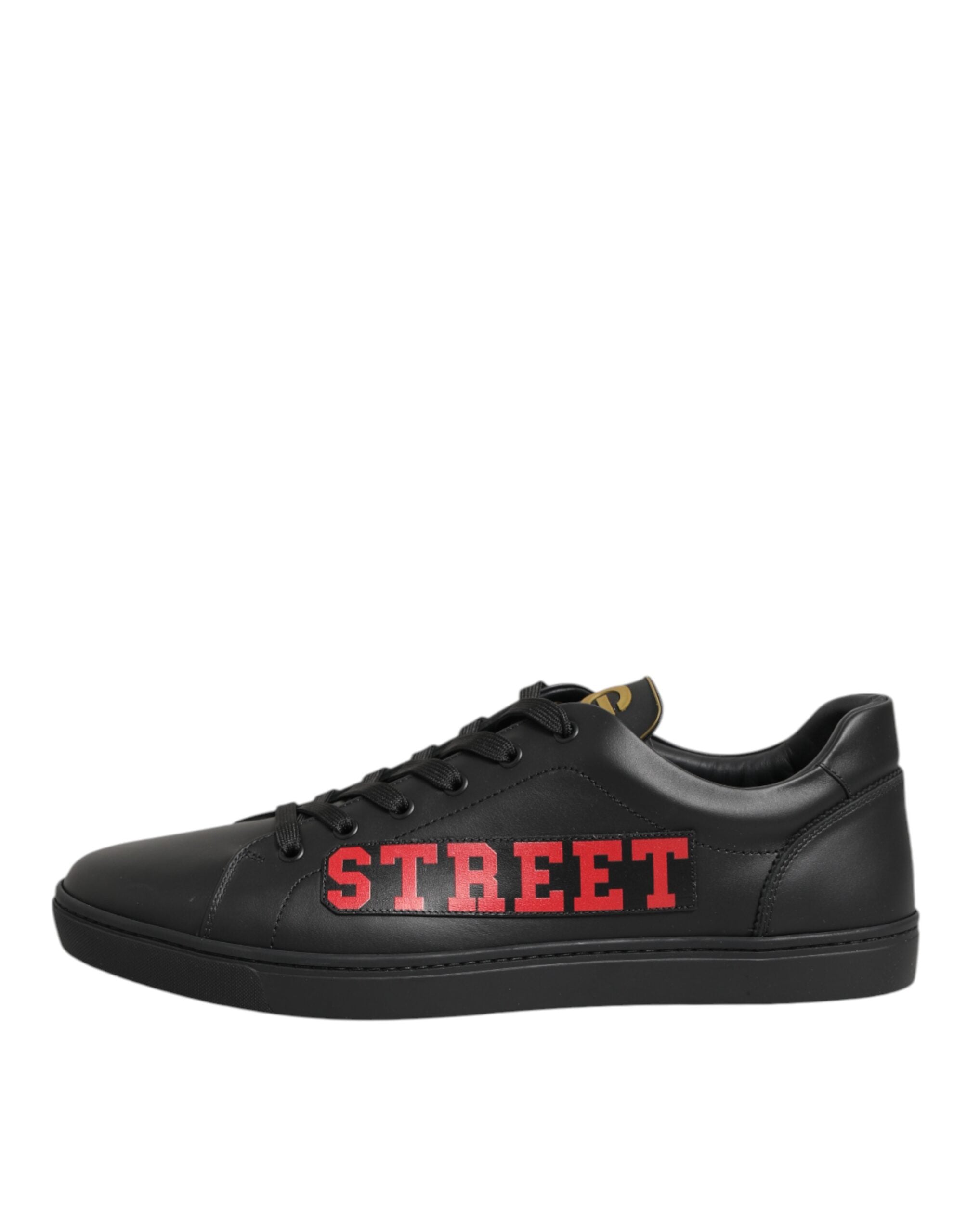 Dolce & Gabbana Black Street Life Low Top Men Sneakers Shoes - Luxe Nova