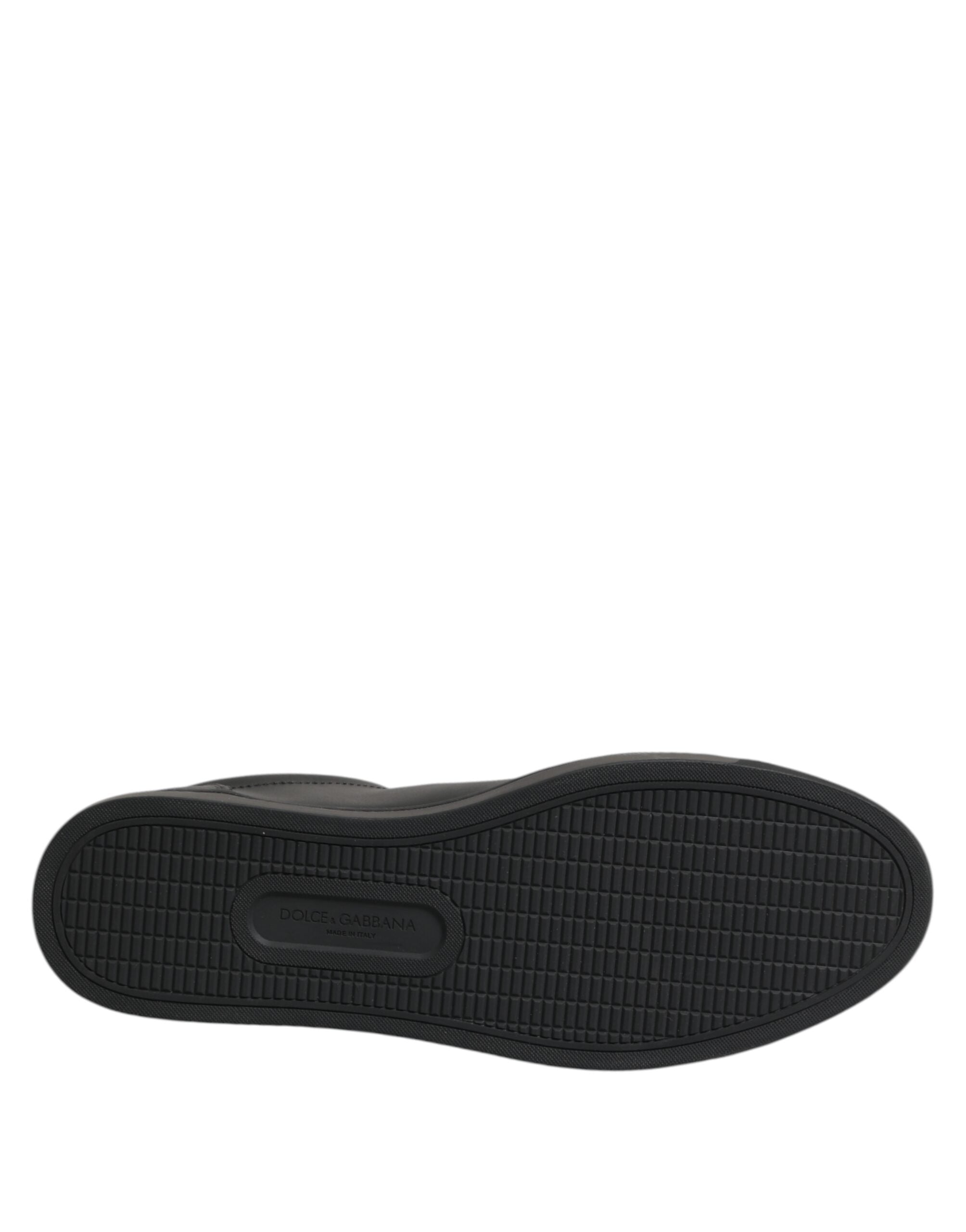 Dolce & Gabbana Black Street Life Low Top Men Sneakers Shoes - Luxe Nova