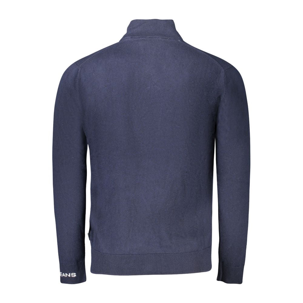 Pepe Jeans Blue Cotton Men Sweater - Luxe Nova