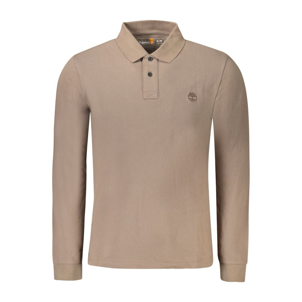 Timberland Marrone Cotton Men Polo Shirt - Luxe Nova